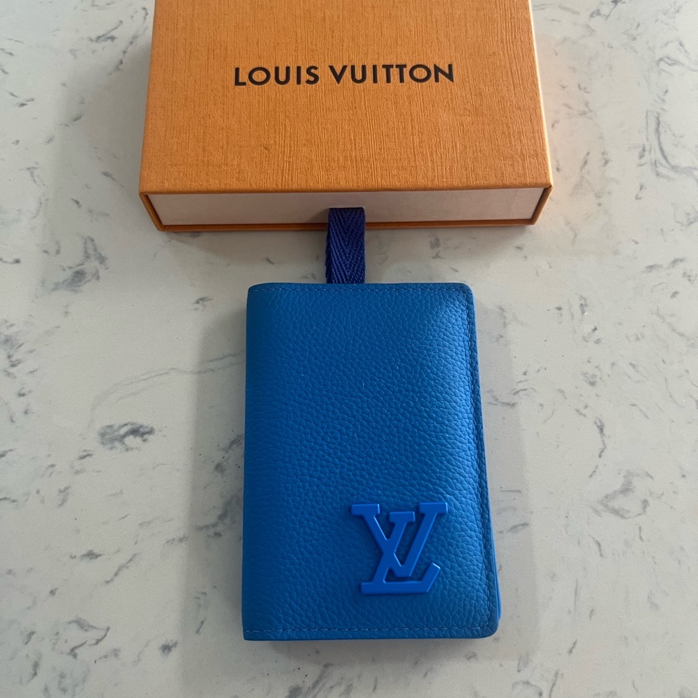 Louis Vuitton Royal Blue Japan Exclusive Card Holder